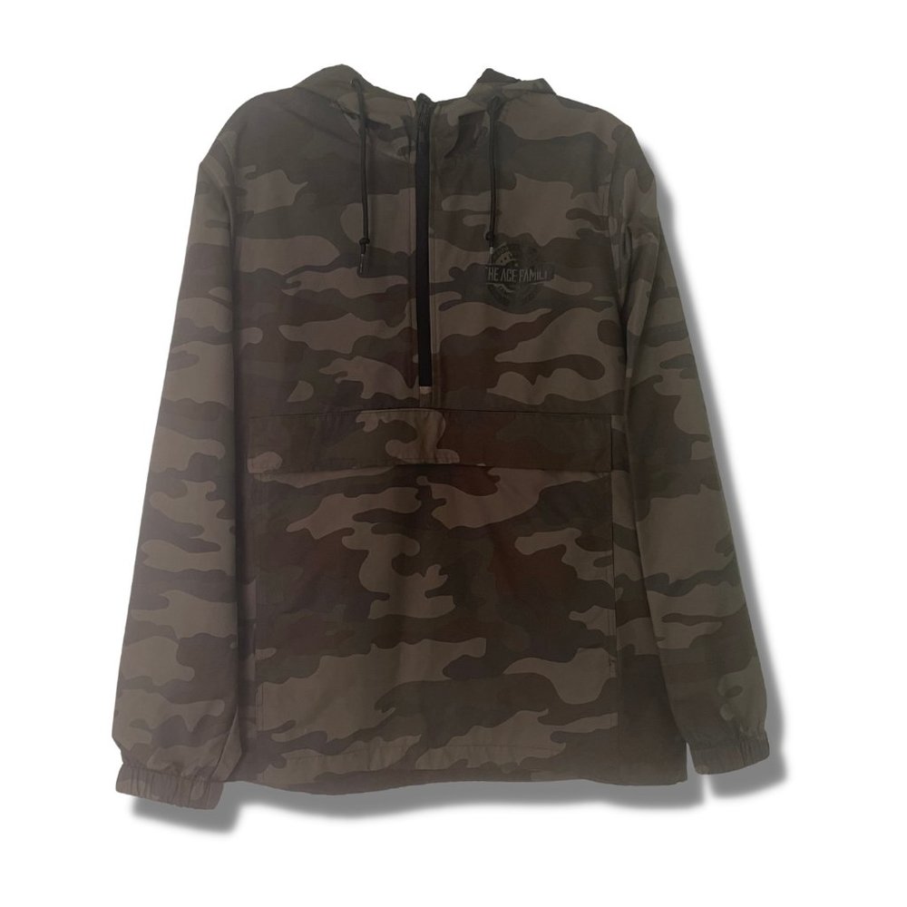 The ACE Family Camo Windbreaker Hoodie